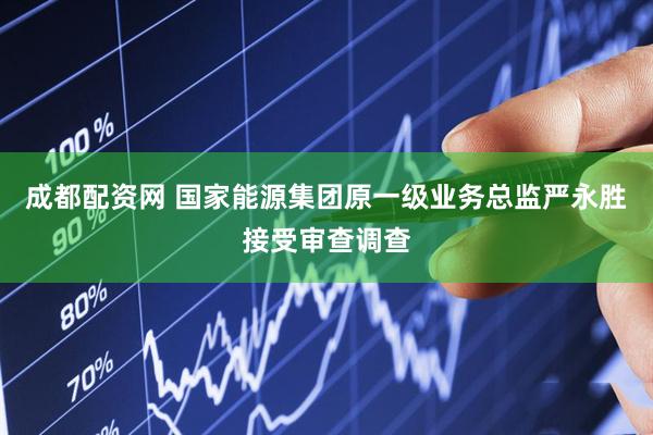 成都配资网 国家能源集团原一级业务总监严永胜接受审查调查
